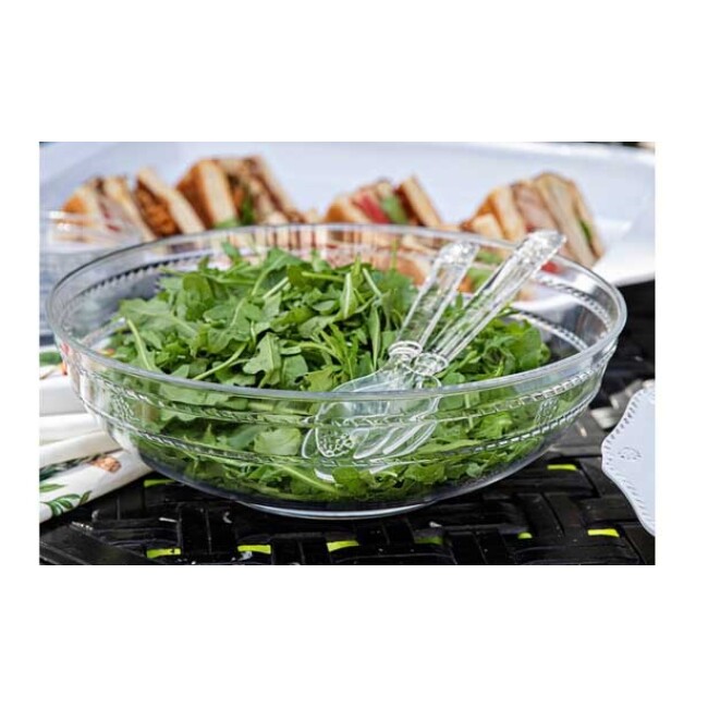 Juliska Isabella Clear Acrylic Salad Servers