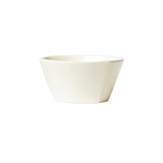 Vietri Lastra Stacking Cereal Bowl - Linen