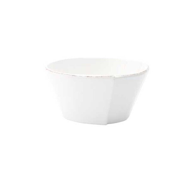 Product Vietri Lastra Stacking Cereal Bowl - White