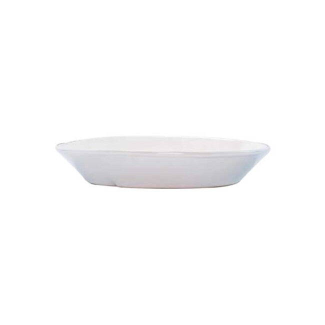Product Vietri Lastra White Small Oval Baker