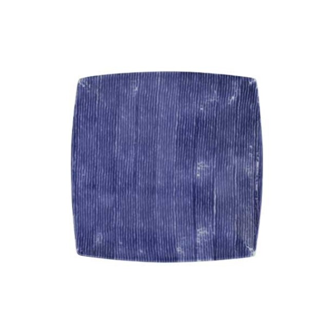 Viva by Vietri Santorini Stripe Square Platter