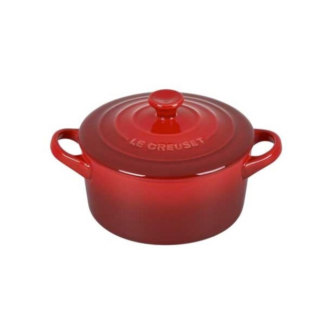 Le Creuset 2-Quart Cast Iron Heart Cocotte - Cerise