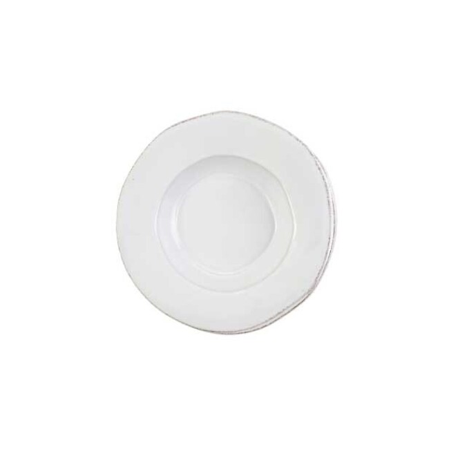 Product Vietri Lastra White Rimmed Pasta Bowl