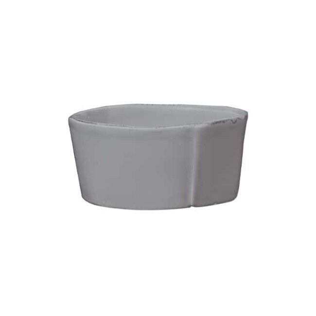 Vietri Lastra Medium Serving Bowl - Gray