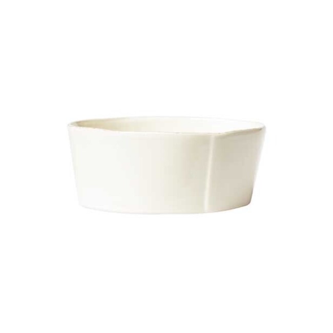 Vietri Lastra Medium Serving Bowl - Linen