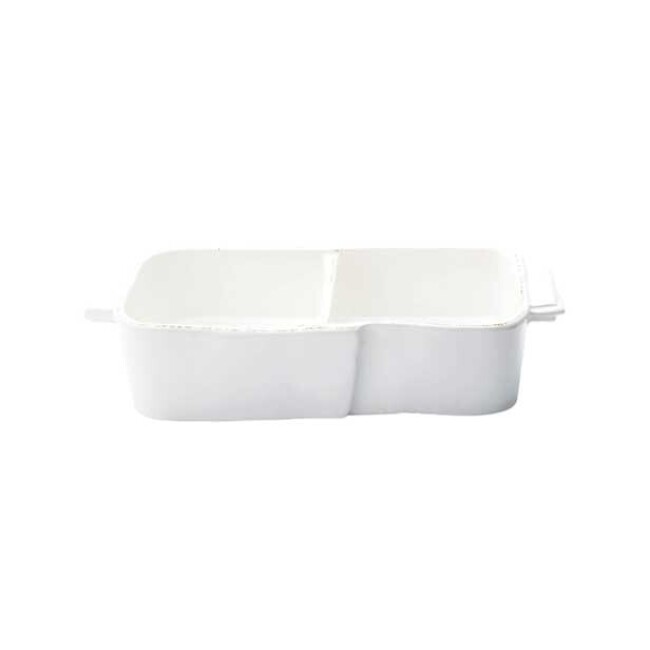 Product Vietri Lastra White Two Part Server