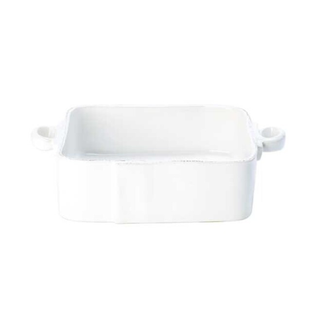 Product Vietri Lastra Square Baker - White