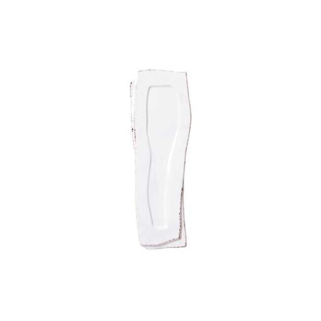 Product Vietri Lastra White Spoon Rest