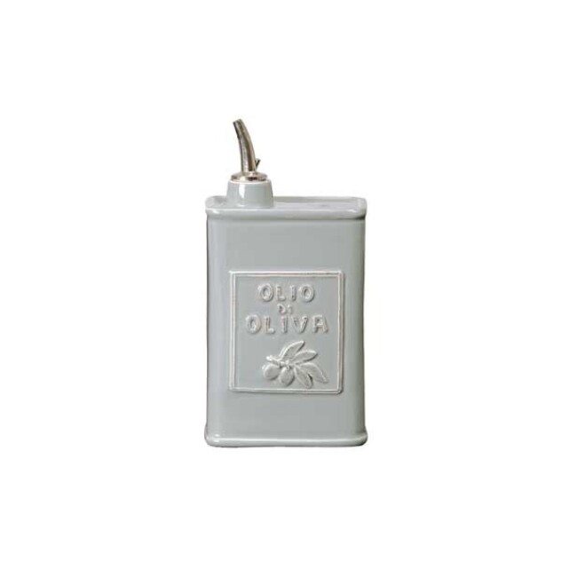 Product Vietri Lastra Olive Oil Can - Gray