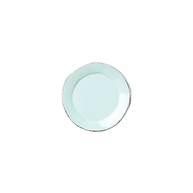 Vietri Lastra Canape Plate - Aqua