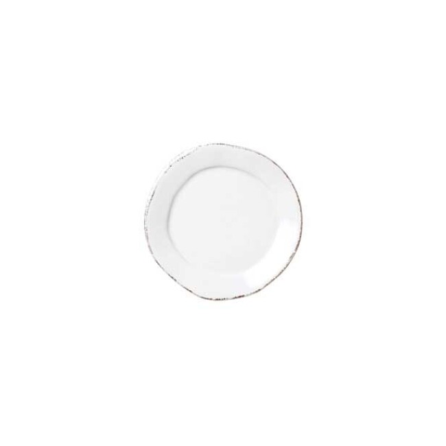 Product Vietri Lastra Canape Plate - White