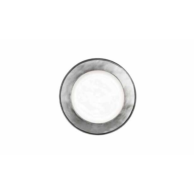 Product Juliska Emerson White/Pewter Side/Cocktail Plate