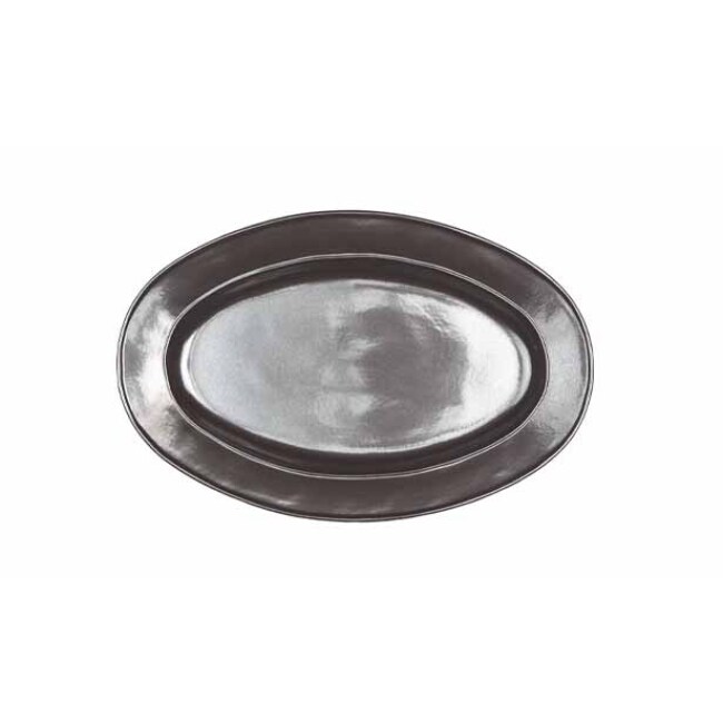 Juliska Pewter Stoneware 15-Inch Oval Platter