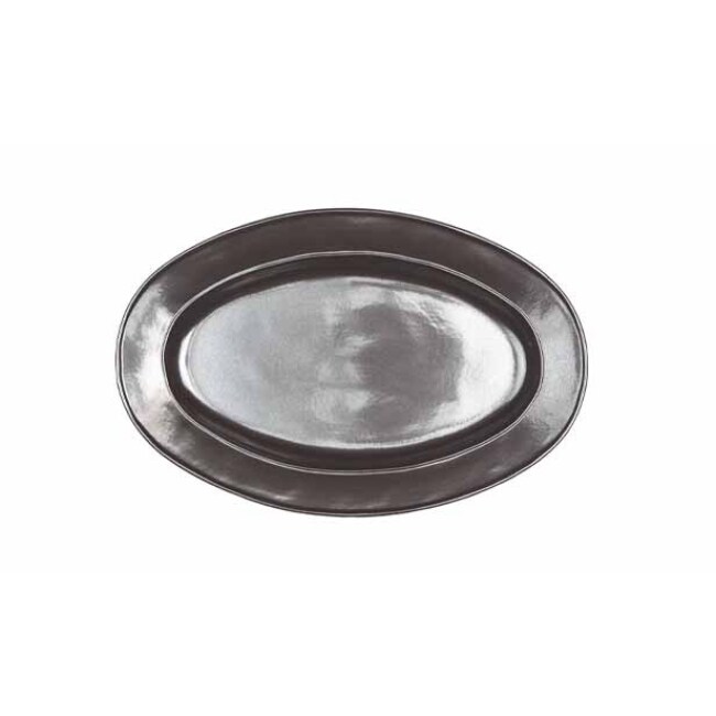 Product Juliska Pewter Stoneware 15-Inch Oval Platter