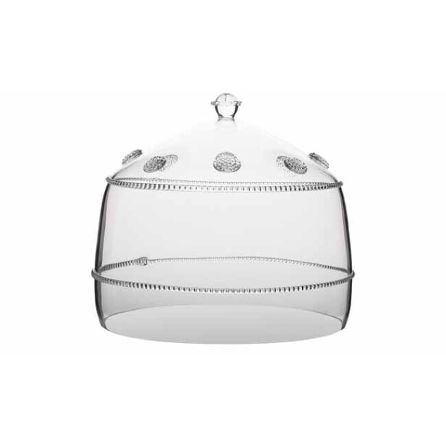 Juliska Isabella 11-Inch Glass Cake Dome