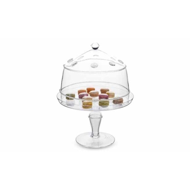 Juliska Isabella 11-Inch Glass Cake Dome 2