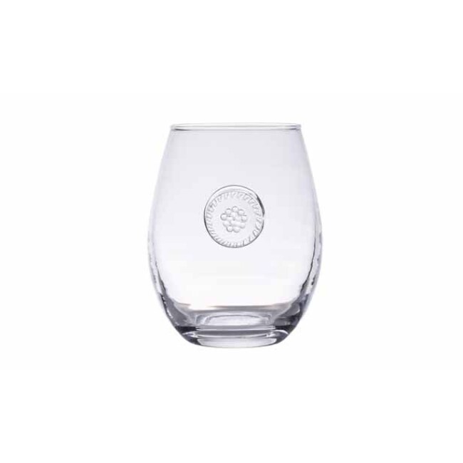 Product Juliska Berry & Thread Stemless White Wine Glass