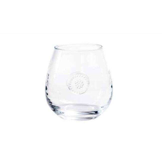 Juliska Berry & Thread Stemless Red Wine Glass