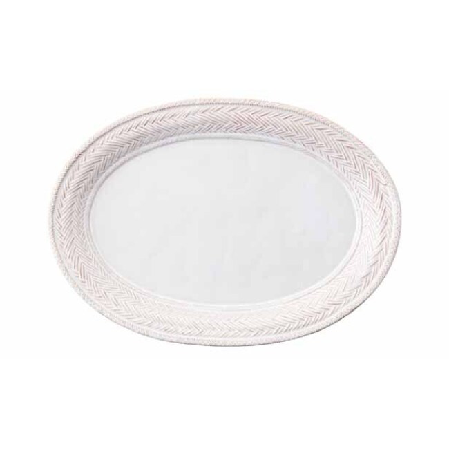 Product Juliska Le Panier 17-Inch Oval Platter - Whitewash