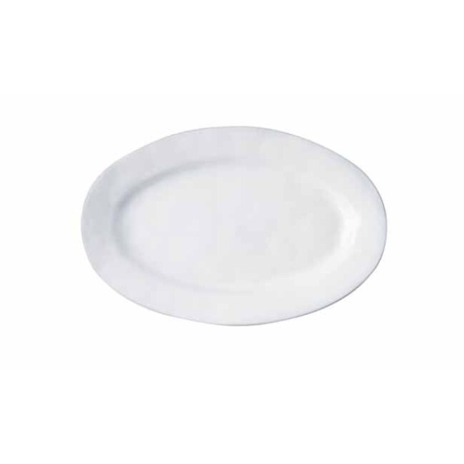 Product Juliska Quotidien White Truffle 15-Inch Oval Platter