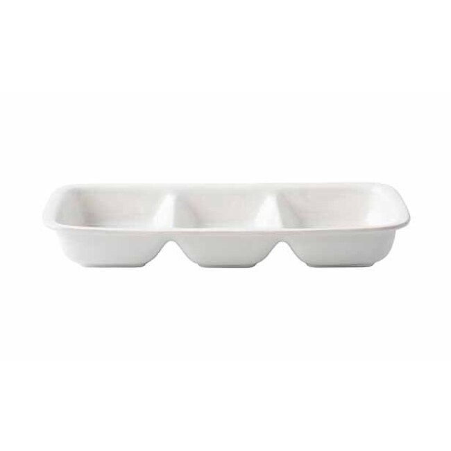 Product Juliska Puro Whitewash 15-Inch Divided Serving Dish