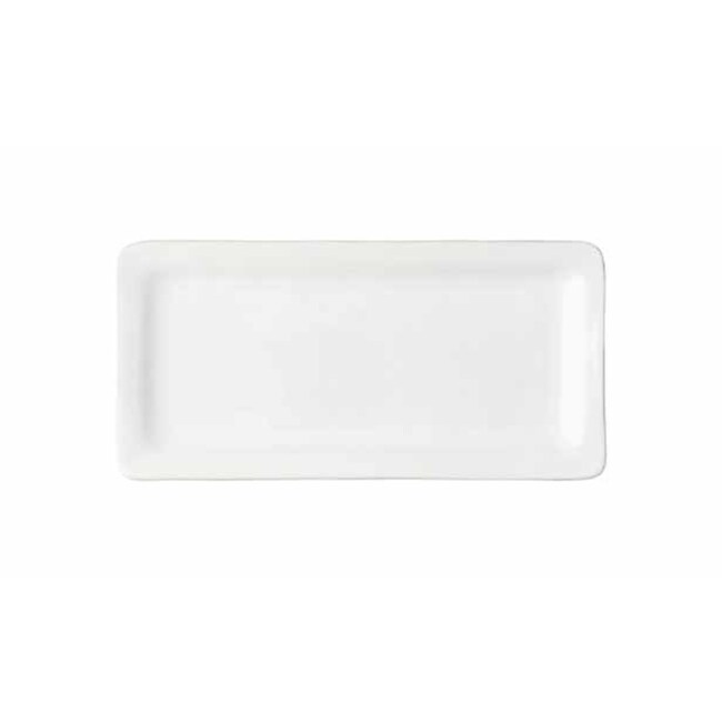 Juliska Puro Whitewash Rectangular Appetizer Platter	