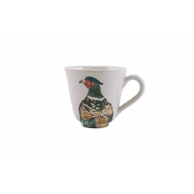 Vietri Fauna Pheasants Mug