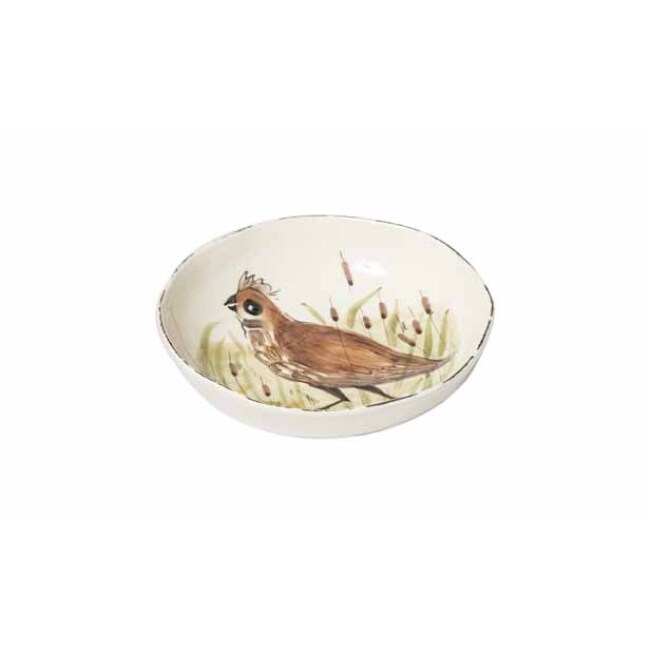 Vietri Wildlife Pasta Bowl - Quail