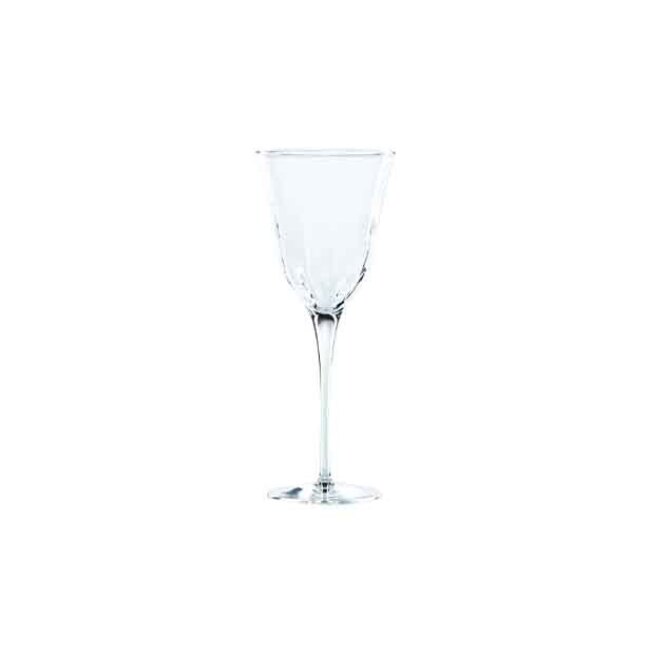 Vietri Optical Clear Wine Glass