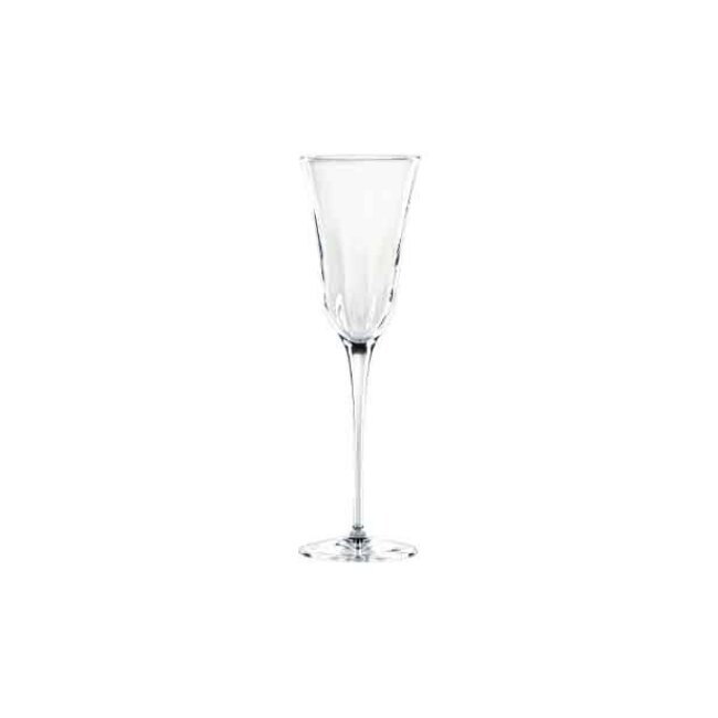 Vietri Optical Clear Champagne Glass