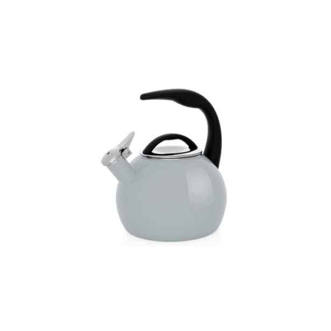 Chantal Enamel-on-Steel Anniversary Teakettle - Grey