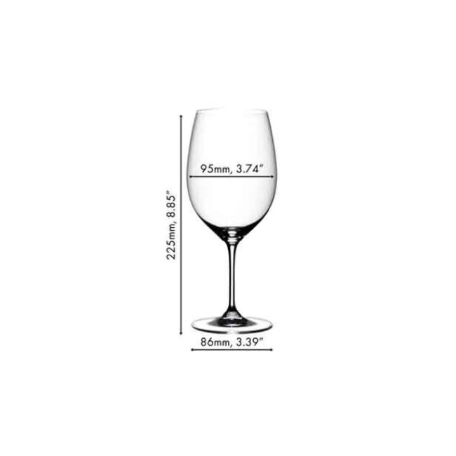 Riedel Vinum Bordeaux Crystal Glass 2