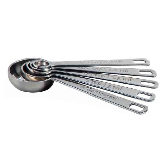 Stainless Steel Measuring Spoons and Cups Set – Curated Kitchenware