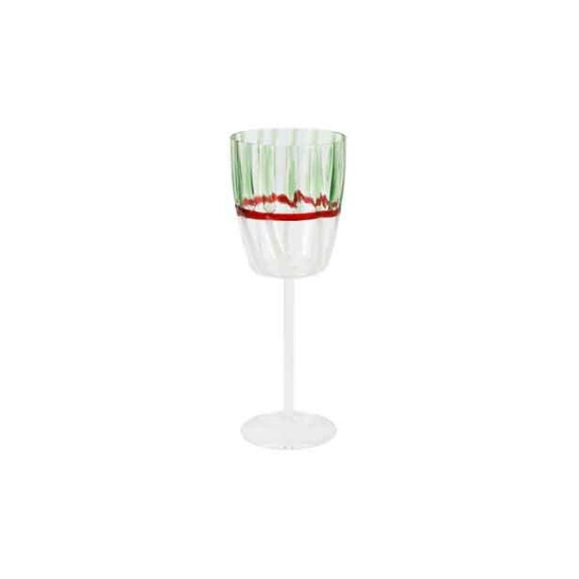 Product Vietri Garland Wine Glass