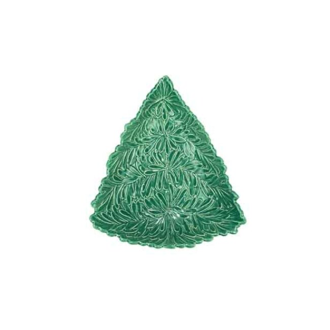 Vietri Lastra Holiday Figural Tree Medium Bowl