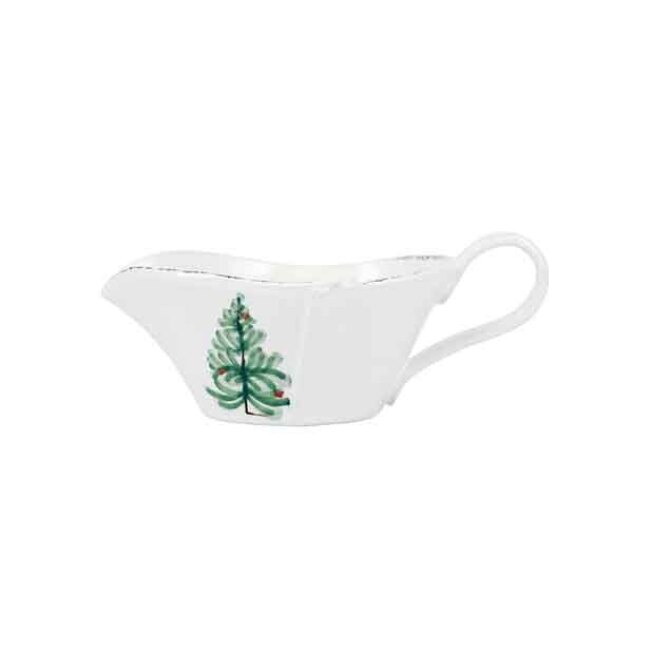 Product Vietri Lastra Holiday Sauce Server