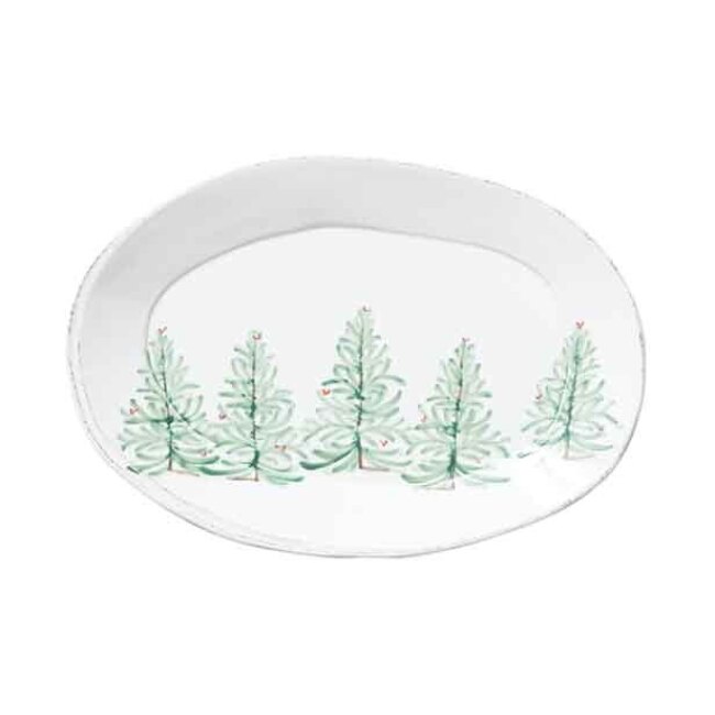 Vietri Melamine Lastra Holiday Serving Platter