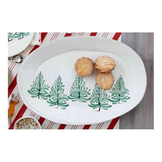 Vietri Melamine Lastra Holiday Serving Platter 1