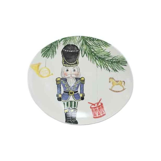 Product Vietri Nutcrackers Medium Oval Platter 