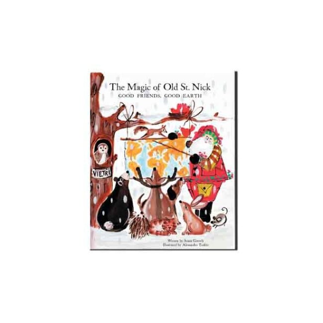 Product Vietri Old St. Nick Book 2 | The Magic of Old St. Nick: Good Friends, Good Earth