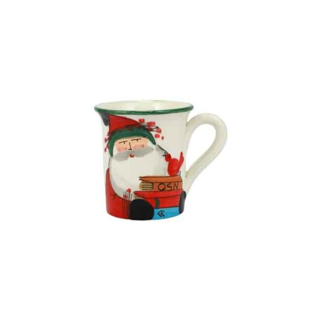 Vietri Old Saint Nick 2021 Limited Edition Mug