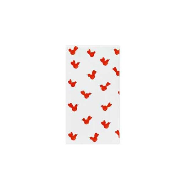 Vietri Papersoft Napkins Red Bird Guest Towels