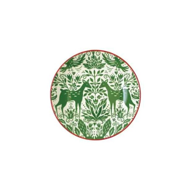Viva by Vietri Mistletoe Pasta Bowl