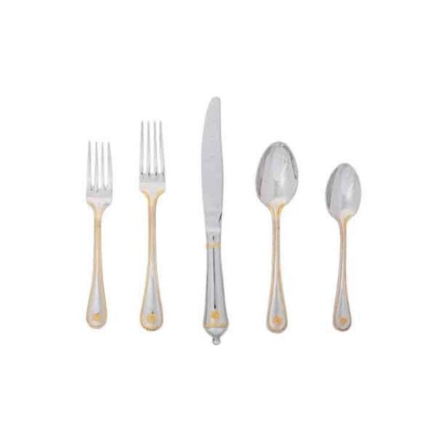 Juliska Berry & Thread Polished with Gold Accents 5-pc Place Setting