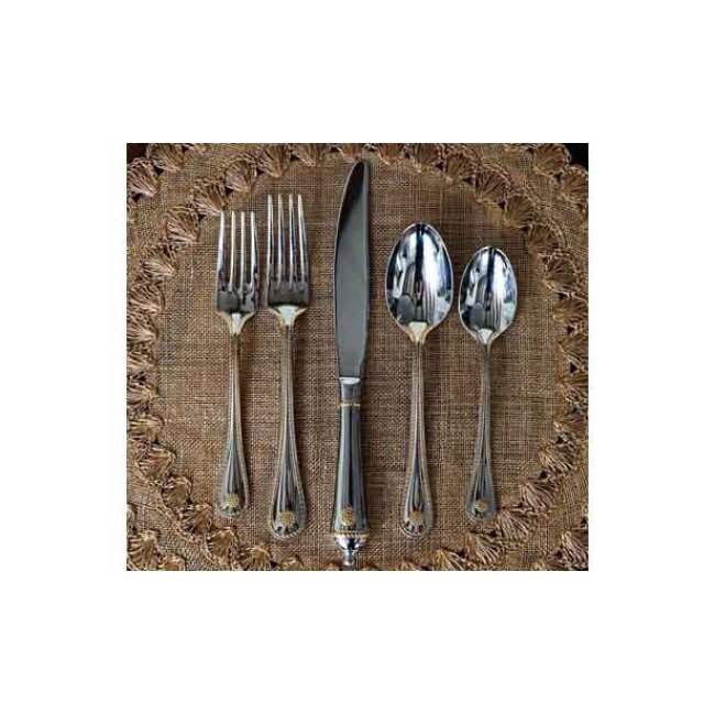 Juliska Berry & Thread Polished with Gold Accents 5-pc Place Setting 1