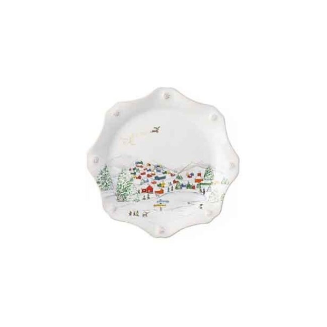 Juliska Berry & Thread North Pole Dessert/Salad Plate