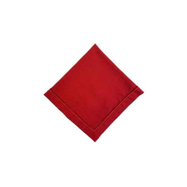 Juliska Velvet Trim Ruby Napkin