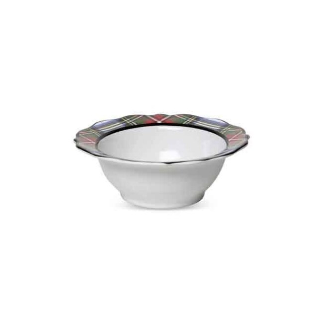 Juliska Stewart Tartan Cereal/Ice Cream Bowl