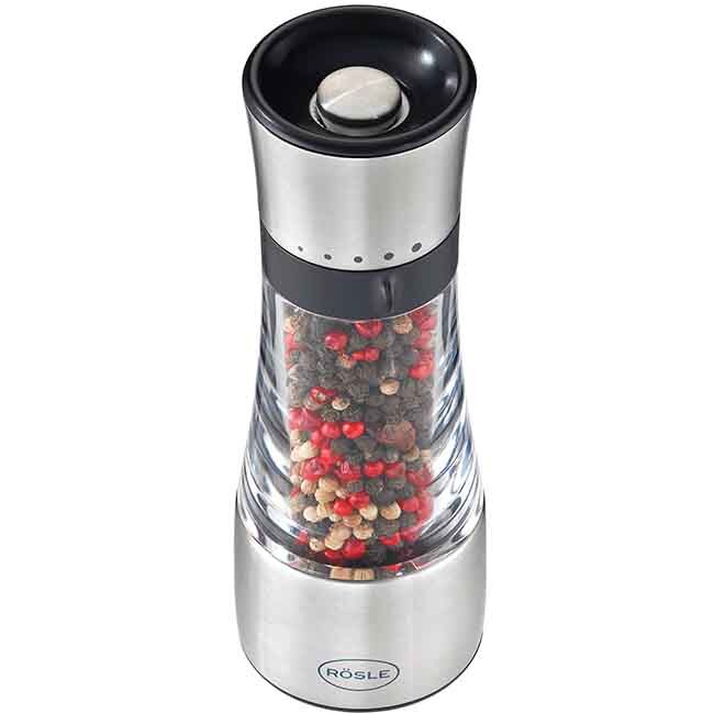 Rösle Spice Mill showing top