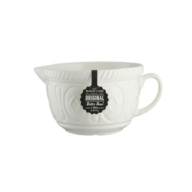 Mason Cash  8-Cup Batter Bowl | Original Cane | Cream